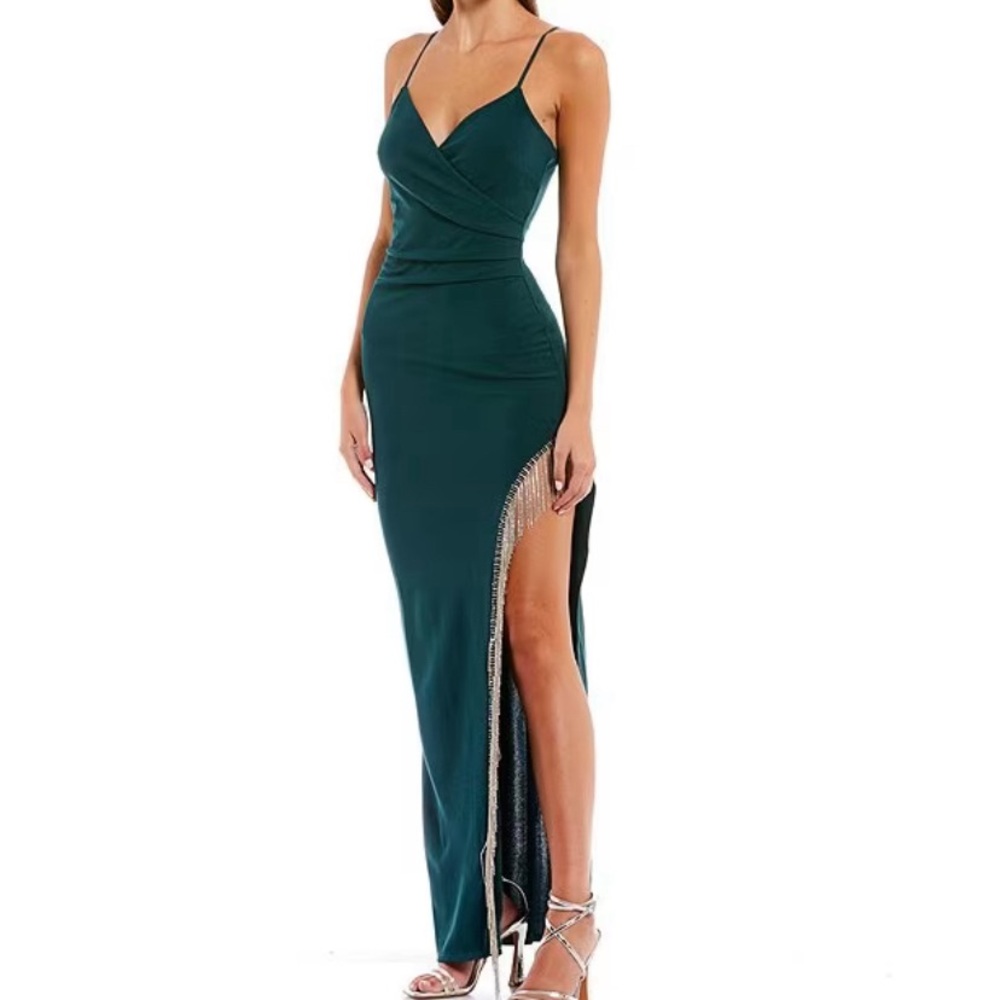 Green prom dress